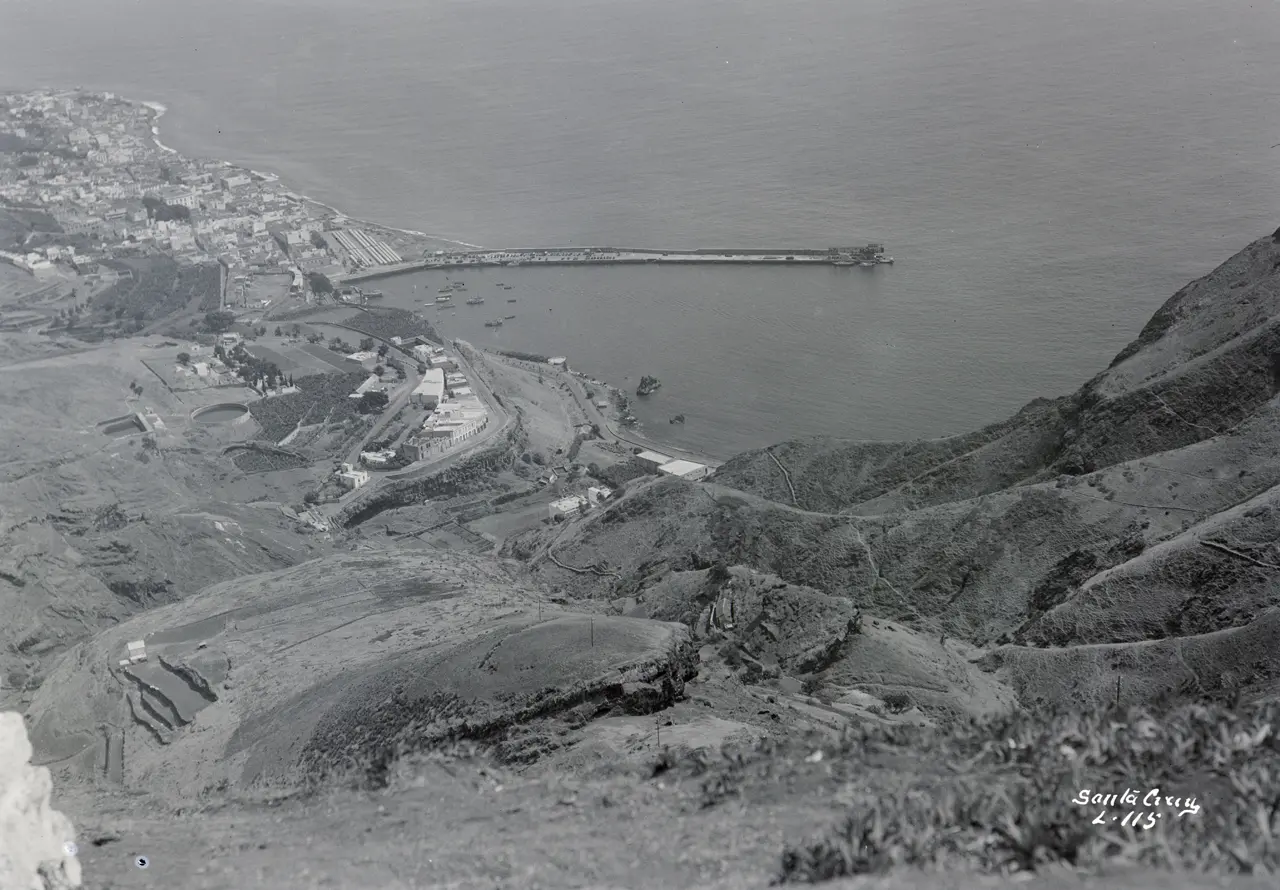 Vista parcial desde el Risco de La Concepción.